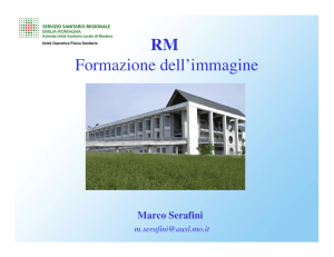 RM Formazione dell`immagine