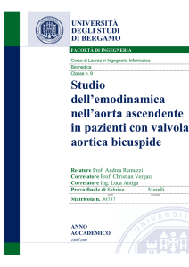 Studio dell™emodinamica nell™aorta ascendente in pazienti con