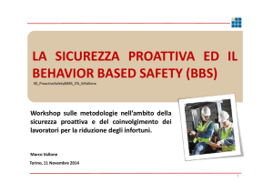 + 4. La Sicurezza Comportamentale