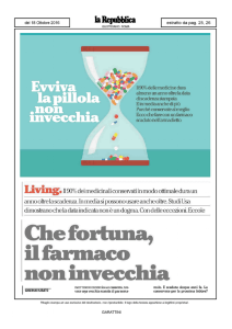 Scarica il PDF - Istituto di Ricerche Farmacologiche Mario Negri