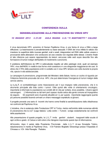 Comunicato LILT - Liceo Piero Martinetti Caluso