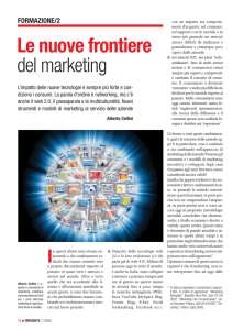 Le nuove frontiere del marketing