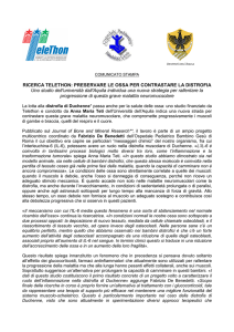 prof. Teti Ricerca Telethon - Università degli Studi dell`Aquila
