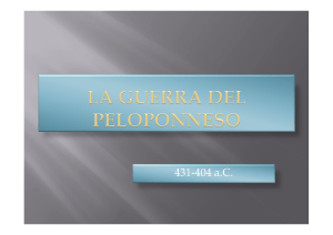 GUERRA PELOPONNESO