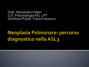 Lo specialista pneumologo nella diagnosi del TUMORE POLMONARE