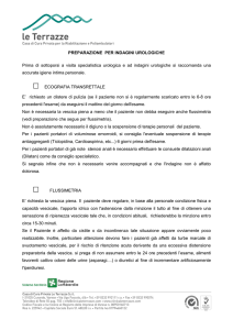 Preparazione Indagini Urologiche