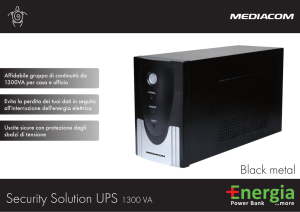 Security Solution UPS 1300 VA