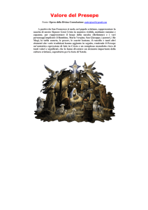 Valore del Presepe - Divina Consolatio