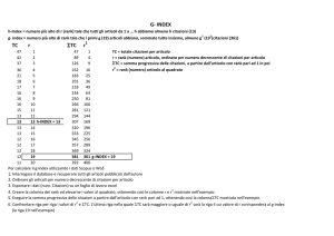 G-Index - Unicatt