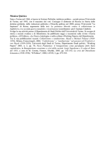 Monica Quirico - Fondazione Filippo Burzio