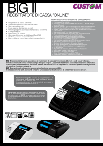 registratore di cassa ”online”