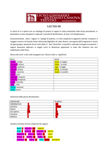lectio iii - Liceo Canova