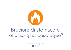 Bruciore di stomaco o reflusso gastroesofageo?