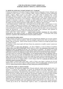 2 PILASTRI DEL MEDIOEVO appunti