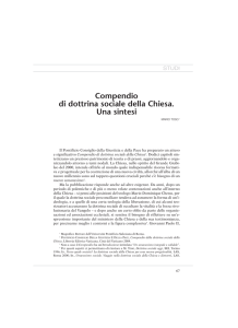 Compendio di dottrina sociale della Chiesa. Una sintesi - CNOS-FAP