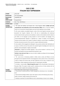 cas li 303 italian self expression