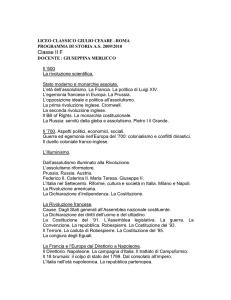 Classe II F - Liceo Giulio Cesare