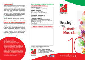 Decalogo Distrofie Muscolari