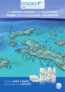 La barriera cutanea è un ecosistema fragile che richiede cura e