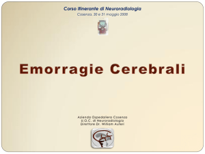 Emorragie Cerebrali - Area