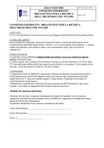 consenso informato breath-test per la ricerca del l