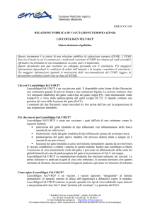 LEUCOFELIGEN FeLV/RCP - EMA
