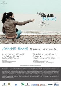 BRAHMS Sinfonia N.4