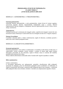 PROGRAMMA SVOLTO DI TOPOGRAFIA_3C