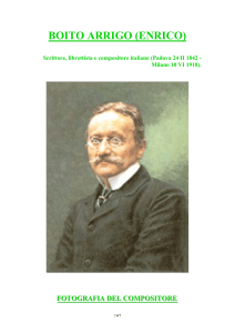 BOITO ARRIGO (ENRICO)