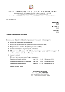 istituto statale d`arte - liceo artistico e musicale statali