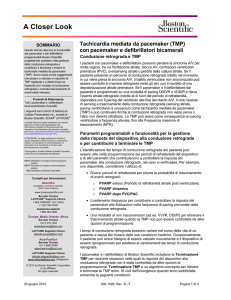 Tachicardia mediata da pacemaker