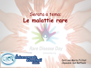 Le malattie rare - Intensamente Coccolati Onlus