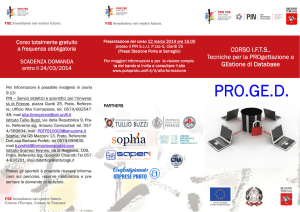 PRO.GE.D. - Tullio Buzzi