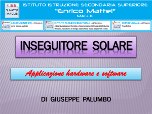 Inseguitore Solare - Città della Scienza