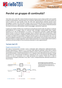Perchè un gruppo di continuità?