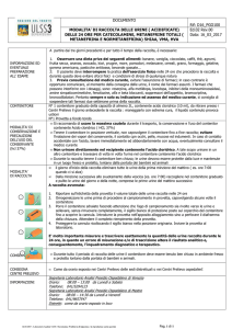 D_PG0100-00016 Urine: raccolta delle 24 ore per catecolamine