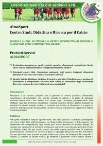 AlmaSport Centro Studi, Didattica e Ricerca per il Calcio