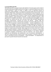 La crisi petrolifera del 1973
