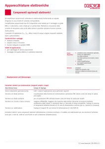 Componenti opzionali elettronici