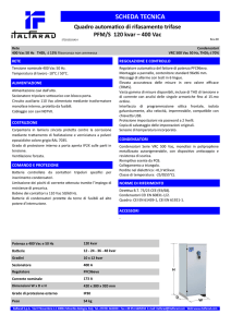 scheda tecnica