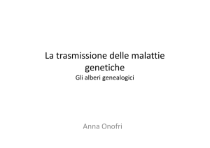 alberi genealogici