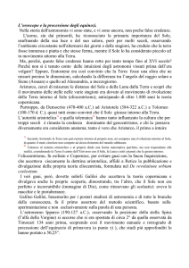 L`oroscopo e la precessione degli equinozi