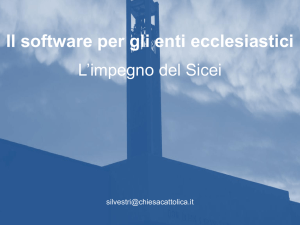 Il software per gli enti ecclesiastici