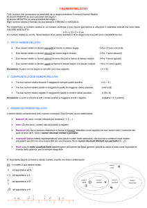 i numeri relativi (intro)