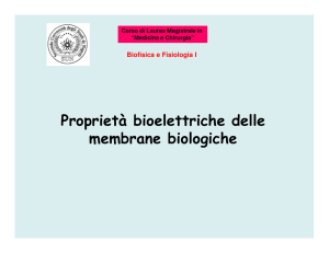 Proprietà elettriche passive della membrana