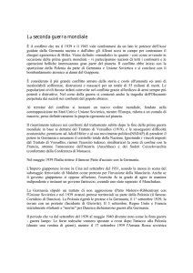 La seconda guerra mondiale
