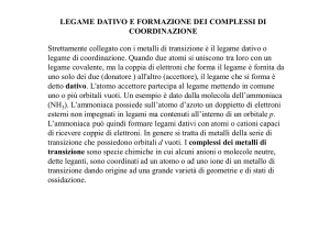 formazione di complessi