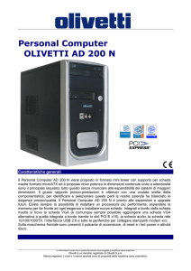Personal Computer OLIVETTI AD 200 N
