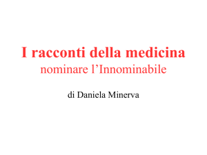 Nominare l`Innominabile