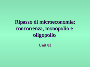 Microeconomia - ottimo riassunto